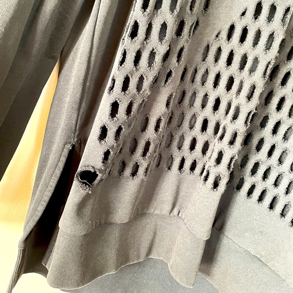 3.1 Phillip Lim Lightning Bolt Cutout Sweatshirt - Picture 2 of 4